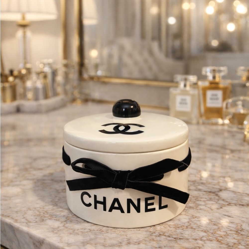 Chanel jewelry holder with Black Ribbon ❗️LAST FEW❗️ will NOT restock❗️